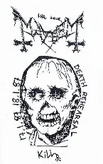 Pochette Death Rehearsal