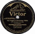 Pochette You Forgot to Remember / Why Is Love?