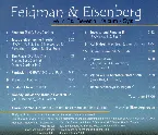 Pochette Feidman & Eisenberg live in St. Severin / Sylt