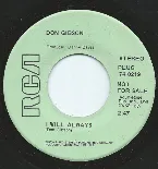 Pochette I Will Always