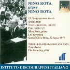 Pochette Nino Rota plays Nino Rota