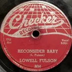 Pochette Reconsider Baby / I Believe I'll Give It Up