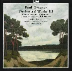 Pochette Orchestral Works III