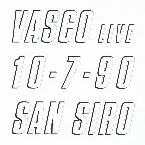 Pochette Vasco Live 10-7-90 San Siro