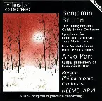 Pochette Britten: The Young Person's Guide to the Orchestra / Symphony for Cello and Orchestra / Four Sea Interludes from "Peter Grimes" / Pärt: Cantus in Memory of Benjamin Britten