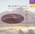 Pochette Mozart Symphonies 13, 14, 15, 16, 23 & 24