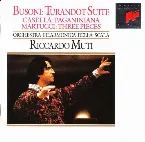 Pochette Busoni: Turandot Suite / Casella: Paganiniana / Martucci: Three Pieces