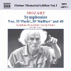 Pochette Symphonies nos. 31, 35 "Haffner" and 40