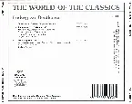 Pochette The World of the Classics: Ludwig Van Beethoven