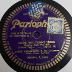Pochette Love, You Funny Thing / New Tiger Rag