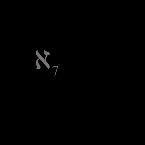 Pochette Aleph-Seven (ℵ₇)