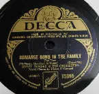 Pochette Romance Runs in the Family / I Get Along Without You Very Well