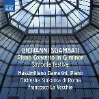 Pochette Piano Concerto in G Minor / Sinfonia festiva