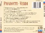 Pochette Pavarotti - Verdi