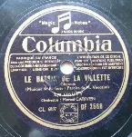 Pochette Le Bassin de la Villette / Ce soir ou bien jamais