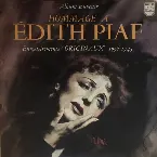Pochette Hommage à Édith Piaf