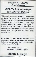 Pochette Hobbits & Spaceships - The Leftover Material