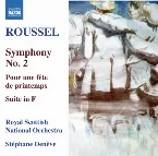 Pochette Symphony no. 2 / Pour une fête de printemps / Suite in F