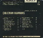 Pochette Supreme Jazz: Coleman Hawkins
