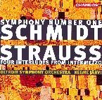 Pochette Schmidt: Symphony no. 1 / Strauss: Four Interludes from Intermezzo