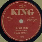 Pochette That Old Train / I Needed You