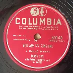 Pochette You Are My Sunshine / The Comb and Paper Polka