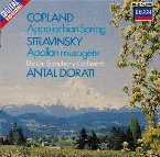Pochette Copland: Appalachian Spring / Stravinsky: Apollon musagète