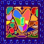 Pochette Crystal Heart