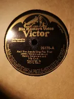 Pochette And the Angels Sing / Sent for You Yesterday and Here You Come Today
