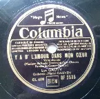 Pochette Y a d’l’amour dans mon cœur / Une femme, un accordéon, un caboulot
