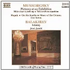 Pochette Mussorgsky: Pictures at an Exhibition / Hopak / On the Southern Shore of the Crimea / Une larme / Balakirev: Islamey