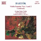 Pochette Violin Sonatas nos. 1 and 2 / Contrasts
