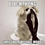 Pochette Black Thong
