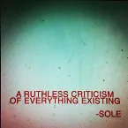 Pochette A Ruthless Criticism of Everything Existing