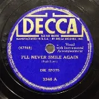 Pochette I'll Never Smile Again / I Could Make You Care