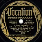 Pochette A Fine Romance / I Can't Pretend