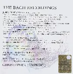 Pochette The Bach Recordings