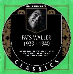 Pochette The Chronological Classics: Fats Waller 1939-1940