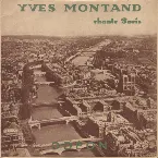 Pochette Yves Montand chante Paris