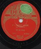 Pochette If I Didn't Care / Whispering Grass
