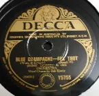 Pochette Blue Champagne / Tangerine
