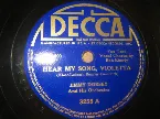 Pochette Hear My Song, Violetta / Devil May Care