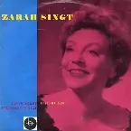 Pochette Zarah singt: Der Wind hat mir ein Lied erzählt