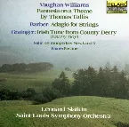 Pochette Vaughan Williams: Fantasia on a Theme by Thomas Tallis / Barber: Adagio for Strings / Grainger: Irish Tune from County Derry
