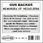 Pochette Memories of Heidelberg