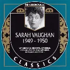 Pochette The Chronological Classics: Sarah Vaughan 1949-1950