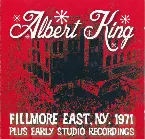 Pochette Fillmore East, NY, 1971 Plus Early Studio Recordings