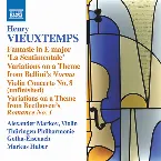 Pochette Fantasie in E Major 'La Sentimentale' / Variations on a Theme from Bellini's Norma / Violin Concerto No. 8