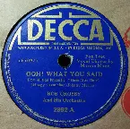 Pochette Ooh! What You Said / Air Mail Stomp