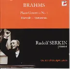 Pochette Brahms Piano Concerto No. 1